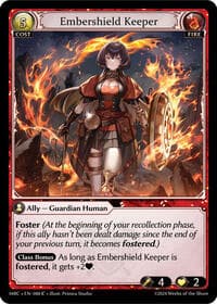 Embershield Keeper - Mercurial Heart - Grand Archive TCG card