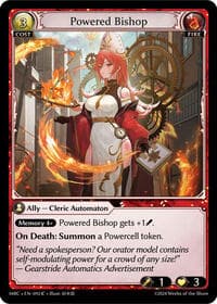 Powered Bishop - Mercurial Heart - Grand Archive TCG card