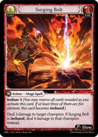 Surging Bolt - Mercurial Heart - Grand Archive TCG card