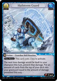 Hailstorm Guard - Mercurial Heart - Grand Archive TCG card