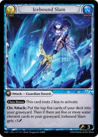 Icebound Slam - Mercurial Heart - Grand Archive TCG card