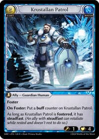 Krustallan Patrol - Mercurial Heart - Grand Archive TCG card