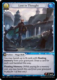 Lost in Thought - Mercurial Heart - Grand Archive TCG card