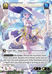 Naia, Diviner of Fortunes (CSR) - Mercurial Heart - Grand Archive TCG card