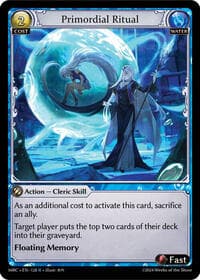 Primordial Ritual - Mercurial Heart - Grand Archive TCG card