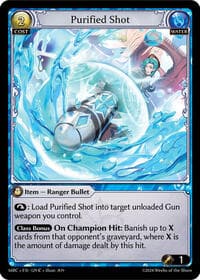 Purified Shot - Mercurial Heart - Grand Archive TCG card