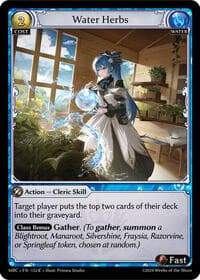 Water Herbs - Mercurial Heart - Grand Archive TCG card