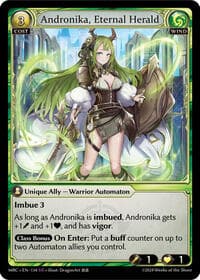 Andronika, Eternal Herald - Mercurial Heart - Grand Archive TCG card