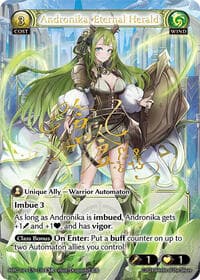 Andronika, Eternal Herald (CSR) - Mercurial Heart - Grand Archive TCG card