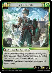 Cell Generator - Mercurial Heart - Grand Archive TCG card
