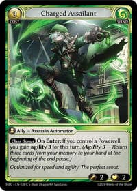 Charged Assailant - Mercurial Heart - Grand Archive TCG card