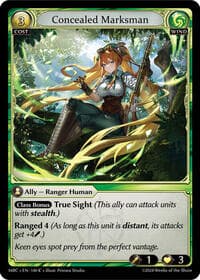Concealed Marksman - Mercurial Heart - Grand Archive TCG card