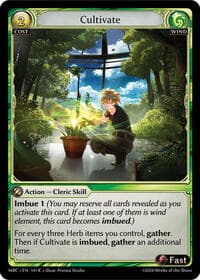 Cultivate - Mercurial Heart - Grand Archive TCG card