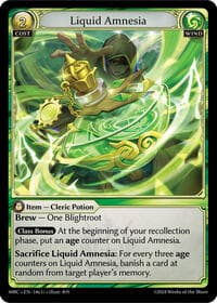 Liquid Amnesia - Mercurial Heart - Grand Archive TCG card