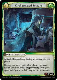 Orchestrated Seizure - Mercurial Heart - Grand Archive TCG card