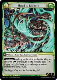 Shred to Ribbons - Mercurial Heart - Grand Archive TCG card
