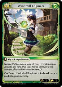 Windmill Engineer - Mercurial Heart - Grand Archive TCG card