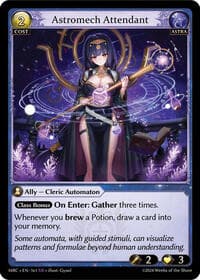 Astromech Attendant - Mercurial Heart - Grand Archive TCG card