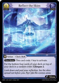 Reflect the Skies - Mercurial Heart - Grand Archive TCG card