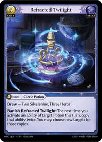 Refracted Twilight - Mercurial Heart - Grand Archive TCG card