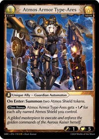 Atmos Armor Type-Ares - Mercurial Heart - Grand Archive TCG card