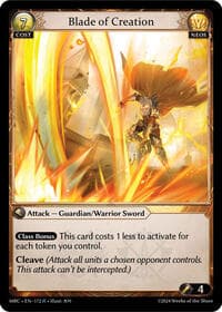 Blade of Creation - Mercurial Heart - Grand Archive TCG card