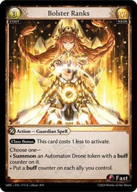 Bolster Ranks - Mercurial Heart - Grand Archive TCG card