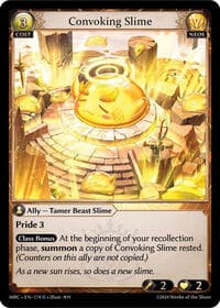 Convoking Slime - Mercurial Heart - Grand Archive TCG card