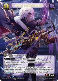 Curse Amplification (CSR) - Mercurial Heart - Grand Archive TCG card