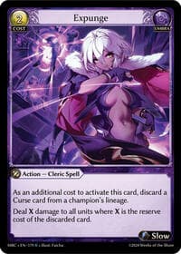 Expunge - Mercurial Heart - Grand Archive TCG card
