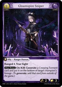 Gloamspire Sniper - Mercurial Heart - Grand Archive TCG card