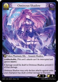 Ominous Shadow - Mercurial Heart - Grand Archive TCG card