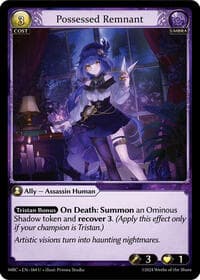 Possessed Remnant - Mercurial Heart - Grand Archive TCG card