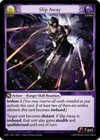 Slip Away - Mercurial Heart - Grand Archive TCG card