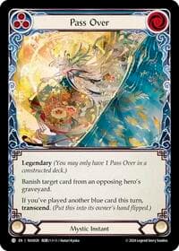 Pass Over - Blitz Deck: Part the Mistveil - Nuu - Flesh and Blood TCG card