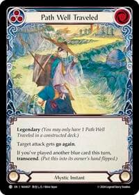 Path Well Traveled - Blitz Deck: Part the Mistveil - Nuu - Flesh and Blood TCG card
