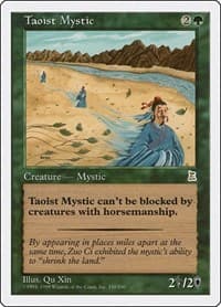 Taoist Mystic - Portal Three Kingdoms - Magic: The Gathering card