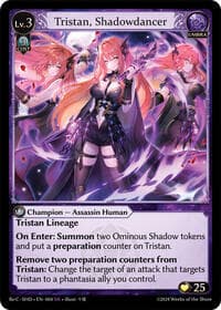Tristan, Shadowdancer - Tristan Re:Collection, Shadowdancer - Grand Archive TCG card