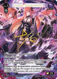 Tristan, Shadowdancer (CSR) - Tristan Re:Collection, Shadowdancer - Grand Archive TCG card