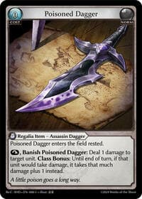 Poisoned Dagger - Tristan Re:Collection, Shadowdancer - Grand Archive TCG card