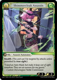 Shimmercloak Assassin - Tristan Re:Collection, Shadowdancer - Grand Archive TCG card