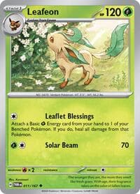 Leafeon - SV06: Twilight Masquerade - Pokemon card