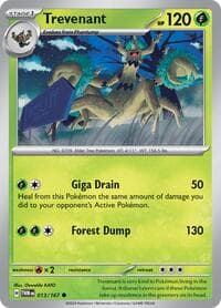 Trevenant - SV06: Twilight Masquerade - Pokemon card