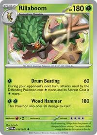 Rillaboom - SV06: Twilight Masquerade - Pokemon card