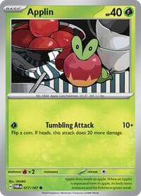 Applin - SV06: Twilight Masquerade - Pokemon card