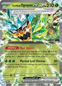 Teal Mask Ogerpon ex - SV06: Twilight Masquerade - Pokemon card