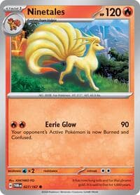 Ninetales - SV06: Twilight Masquerade - Pokemon card