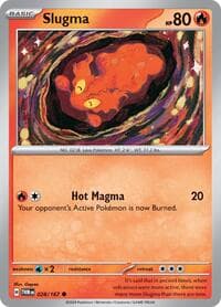 Slugma - SV06: Twilight Masquerade - Pokemon card