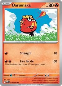 Darumaka - SV06: Twilight Masquerade - Pokemon card