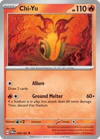 Chi-Yu - SV06: Twilight Masquerade - Pokemon card